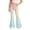 Beige, variant on Shadoumai Girls' Uniform Flare Leg Chino Pants Kids Bootcut Dress Pants School Uniform Slacks Preppy Clothes