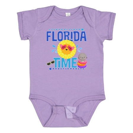 

Inktastic Florida Time Summer Vacation Boys or Girls Baby Bodysuit