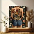 thumbnail image 6 of UXIEQU 2D Flat Vintage Moody Botanical Wall Art, French Cottagecore Large Gallery Print, 15.75x11.81 Inches Living Room Decor, 6 of 8