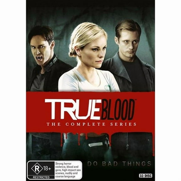 True Blood Season 1 - 7 [DVD][33 - Discs] (Drama/Fantasy/Horror, Compatible with All DVD Players)