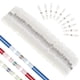 thumbnail image 1 of Injueey 150 pack/lote conectores de sello de soldadura resistentes al agua para terminales IP67 conectores eléctricos impermeables Electrónica miscelánea Azul, 1 of 6