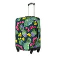thumbnail image 2 of Xecao Watercolor Cactuses print Elastic Luggage Cover, with double-sided print , is perfect for travel, business, and daily use, 2 of 9