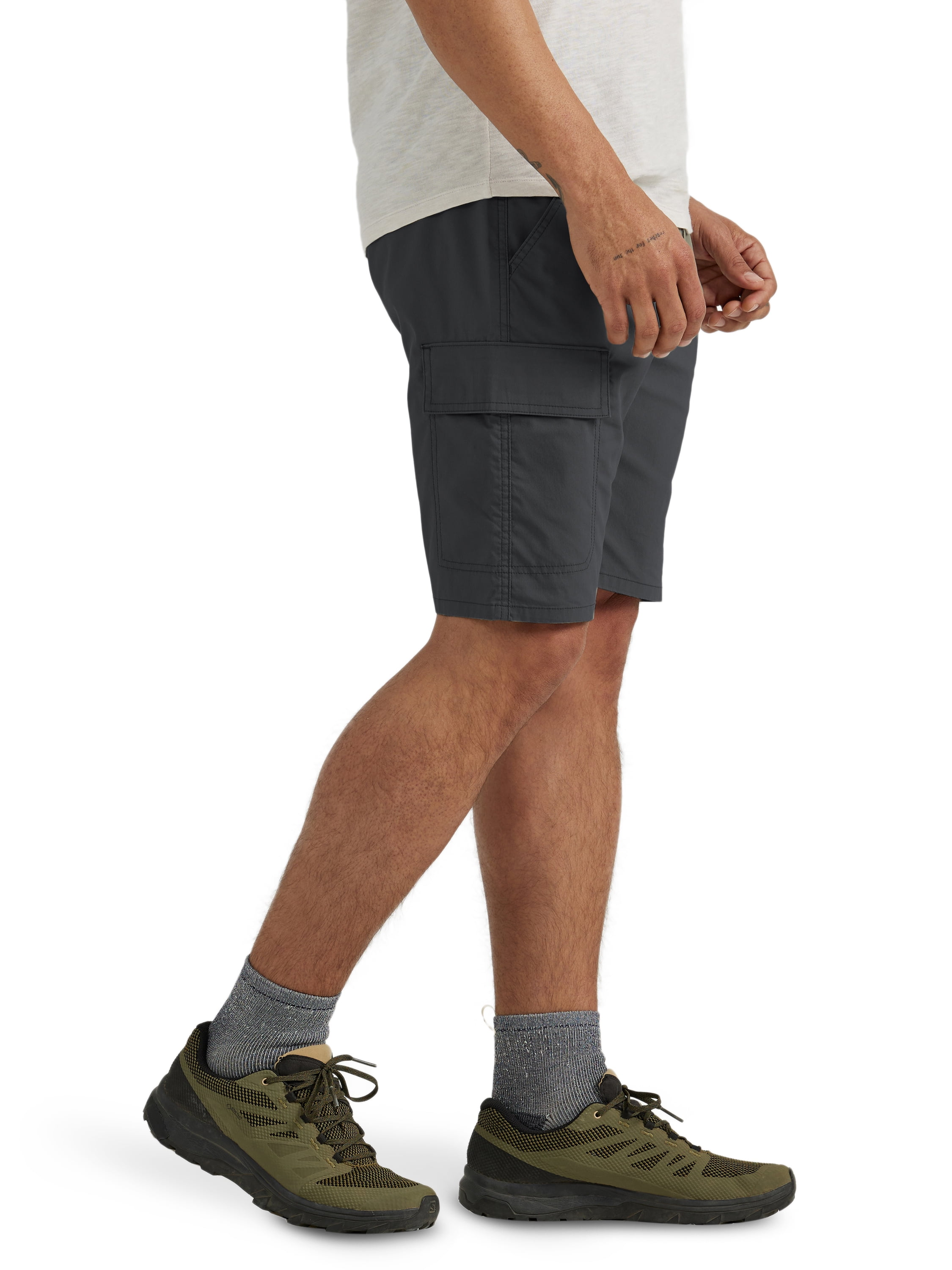ATG by Wrangler® Men's Outdoor Flex Cargo Short with Moisture Wicking and UPF 40+