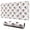 White Cow Head, variant on Long Mouse Pads for Desk,White Cow Moo Pattern Desk Mats on Top Of Desks, Desk Mouse Pad Extra Large with 3mm Non-Slip Base and Stitched Edge for Gaming,Office,Work,Home 31.5"x11.8"