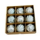 thumbnail image 3 of 9 piezas de pequeños colgantes navideños, adornos decorativos navideños, bolas navideñas colgantes para azul claro, 3 of 9