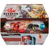 Bakugan Baku-Gear 4-Pack, Fused Sabra x Pyravian Ultra with Baku-Gear and Howlkor x Serpenteze Ultra Collectible Action Figures