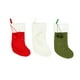 thumbnail image 4 of CIVI tejidos nuevos adornos navideños calcetines gruesos de lana navideña medias de chimenea de doble cara para decoración navideña, 4 of 4