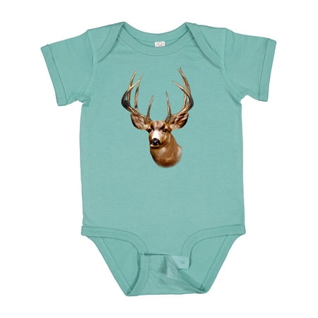 

Inktastic Deer Head Hunter Gift Baby Boy or Baby Girl Bodysuit