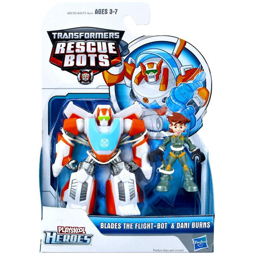 playskool heroes transformers rescue bots rescan blades the flight bot action figure
