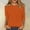 Orange, variant on SNKSDGM Casual Easter Shirt Summer Tops for Women 2025 Trendy 3/4 Length Sleeve Womens Tops Casual Loose fit Crewneck T Shirts Cute Solid Three Quarter Length Tunic Tops Womens Shirts Casual Summer