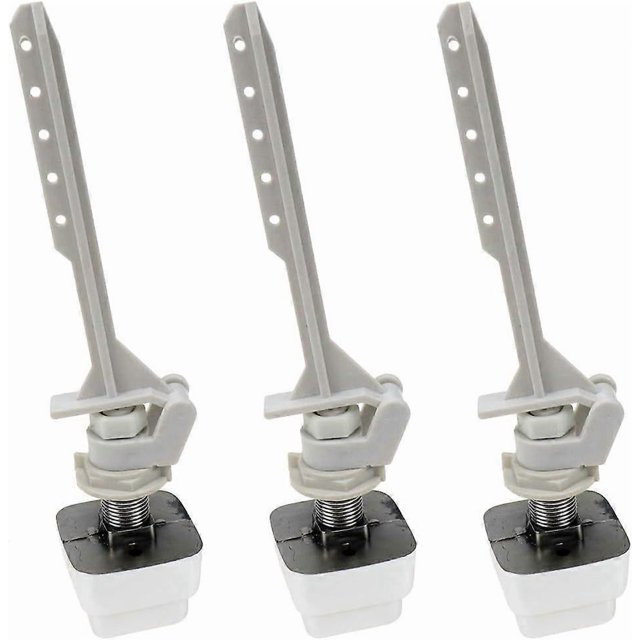 5 Inch (Approx. 12.7 cm) Toilet Flush Button, Plastic Toilet Side Button, Toilet Tank Fittings, Button (3-Pack)