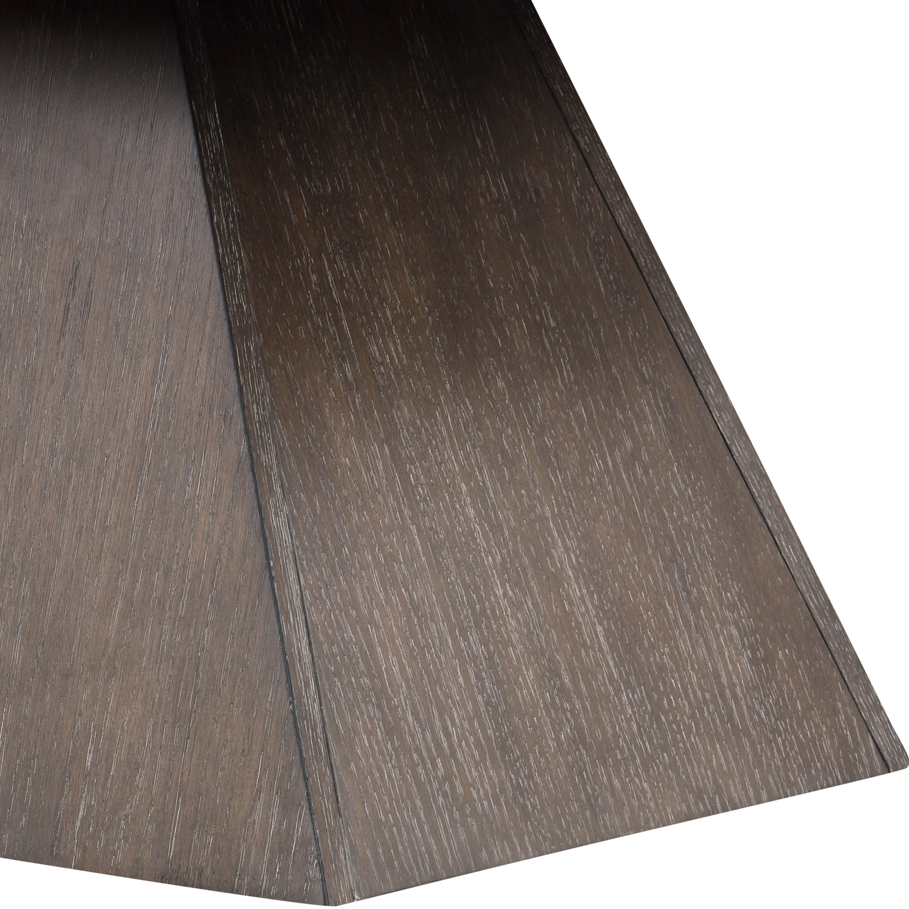 Furniture of America Garth Modern Marble Top End Table, Dark Walnut