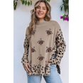 thumbnail image 4 of Redhotype Sparkling Leopard Sweater: Sequin Accents, Holiday Chic!, 4 of 6