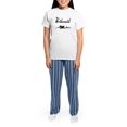 thumbnail image 4 of CafePress - Classic Bridesmaids Pajamas - Women's Short Sleeve Print T-Shirt and Pants Light Cotton Pajama Set, 4 of 7