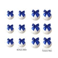 thumbnail image 3 of Wooowa 12PCS Christmas Hanging Ornaments Set, Snow Globe Pendants & Bowknot Tree Decorations, 3 of 8