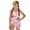 Pink Cherry Blossom, variant on Jiueut Pink Bow Heart Print Girls Swimsuit with Mesh Cover Up Bathing Suit One-Piece Halter Neck Cut Out Summer Swimwear for 7-8 Years