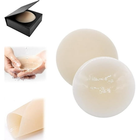 Boobas Sticky Bra  Boobas Sticky Bra Push Up  Ticky Adhesive Silicone Pasties - Reusable Pasty Covers