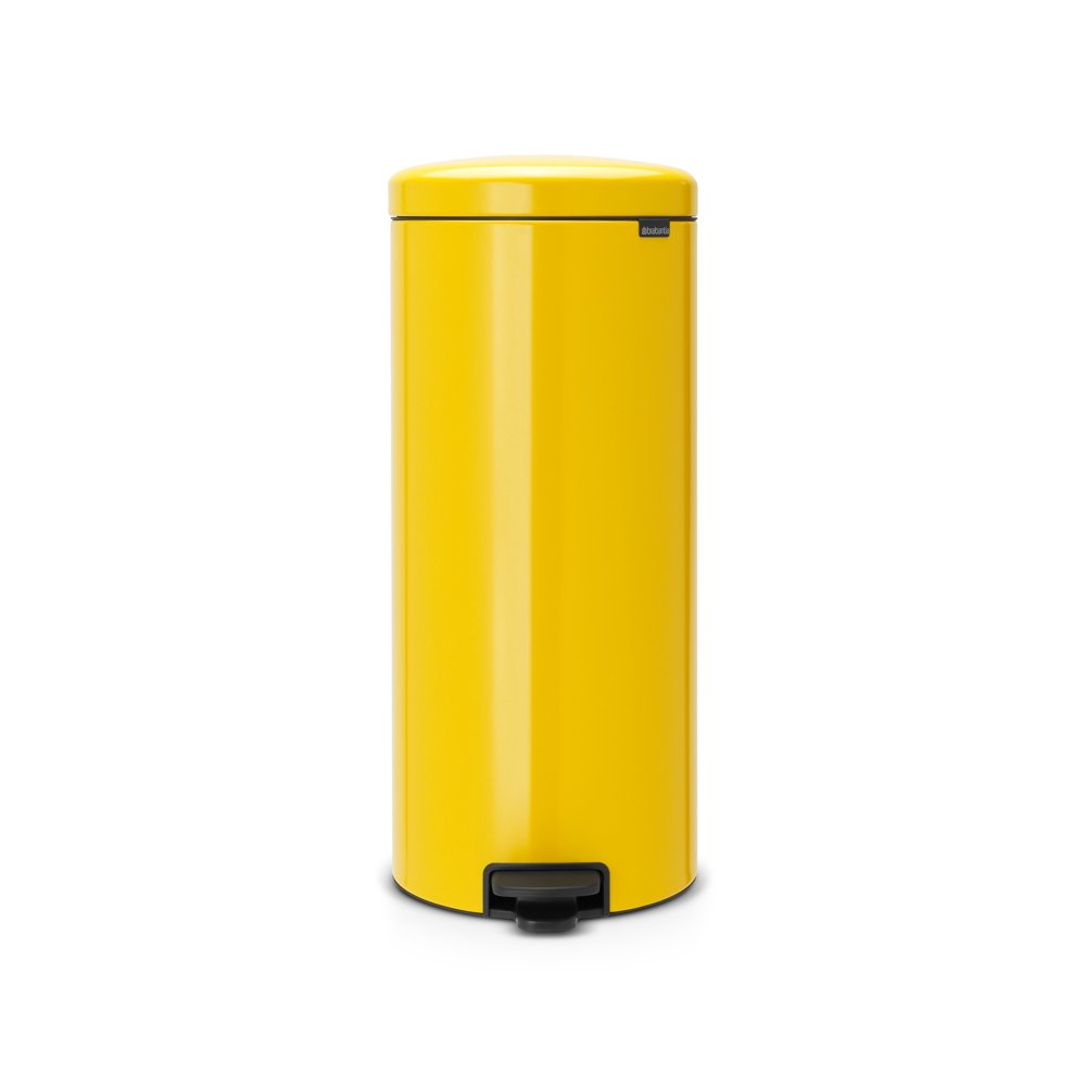 Brabantia Trash Can Newicon, 8 Gallon / 30L Daisy Yellow