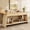 Natural, variant on Virans 70.9”Rattan Entryway Table with Drawer,Narrow Long Console Table for Living Room,Hallway,Behind Couch,Rustic Brown