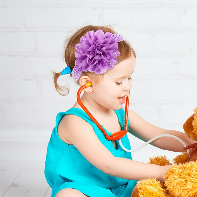 hair care baby girls headbands 12 colors chiffon flower soft