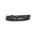 thumbnail image 1 of Women's 5/8" Faux Leopard Animal Fur Skinny Non Leather Belt, 1 of 1
