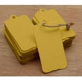 thumbnail image 4 of 100 Pcs Rectangular Shape Tag Bonbonniere Wedding Favor Hang Tags Gift With Free Natural Jute Twine - Colors Available, 4 of 7