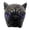 Lavender, variant on Artistic Pugs Dog Head Figurine Resins Decoration for Pet Lover and Collectors 11Cm