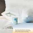 thumbnail image 3 of EGOHOME 2 Pack Bed Pillow, Shredded Gel Memory Foam Pillow, Standard Queen, Medium, Made in USA, 3 of 9