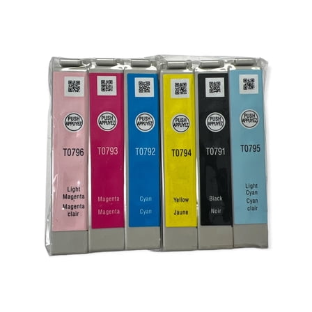 EPSON Genuine 79 Standard Capacity 6-color ink Ink Cartridge Complete Black & Color Set -Stylus 1400