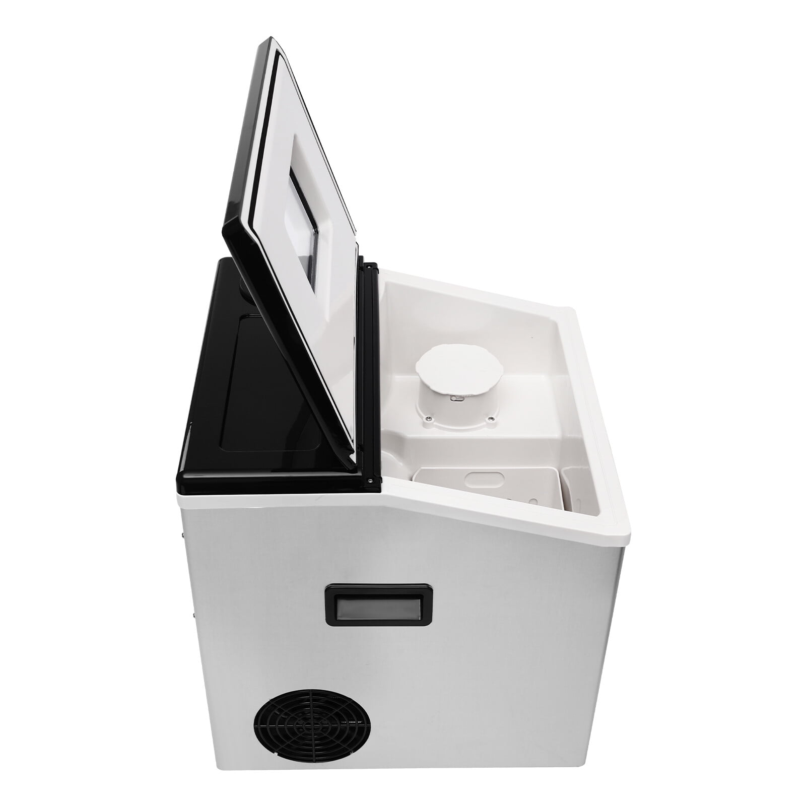 DENEST Self Dispensing Countertop Crushed Ice & Ice Cube Maker Stainless Steel 150-180W