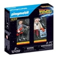 thumbnail image 1 of Marty & Doc. Brow Playmobil Back to the Future 6 Piezas, 1 of 4