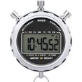 thumbnail image 1 of Cronómetro digital, pantalla LCD portátil, alarma diaria resistente al agua, temporizador de precisión de 1/100 de segundo para fútbol, deportes, entrenamiento, entrenamiento, 1 of 5