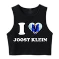 thumbnail image 2 of Camiseta corta gótica, camiseta corta con la frase "I Love Joost Klein", camiseta vintage de manga corta con cuello redondo, camiseta clásica, 2 of 4