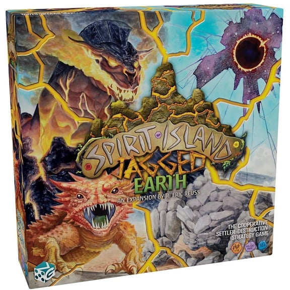 Greater than Games Spirit Island: Jagged Earth Expansion - 1-6 Players, 90-180 Min, 14 years