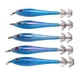 thumbnail image 3 of DEWIN 5PCS Simulación Calamar Duro Cebo Falso Anzuelos Calamar Artificial Doble Anzuelo Jig Equipo de Pesca(Azul), 3 of 5