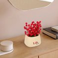 thumbnail image 4 of Adorno de fruta de árbol de la fortuna Artificial, centro de mesa chino, decoración en maceta Artificial de Año Nuevo, 4 of 5