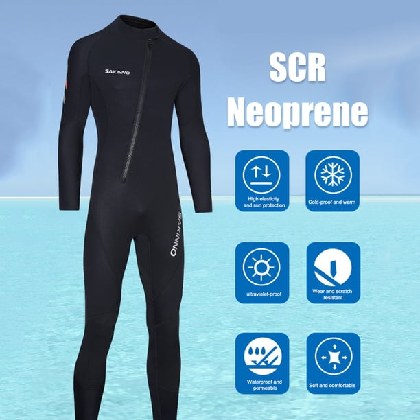 Ropa de protección de buceo de neopreno Wdftyju Accesorios para exteriores a prueba de frío 3XL