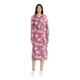 thumbnail image 2 of Time and Tru Women's and Women's Plus Midi Shirtdress with Long Sleeves, Sizes XS-4X, 2 of 5