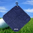 thumbnail image 4 of '' Microfiber Golf Towel Sweat-absorbent Wiping Cloth Sports Dark Blue, 4 of 7