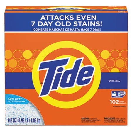 Tide Powder Laundry Detergent Original Scent 143 oz Box 2 Carton (PGC85006CT)