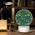 thumbnail image 6 of Salouo Forest Flora And Fauna for Round Acrylic Night Light - Acrylic Sheets with LED Light Lamp Base - Decorative Night Lamp for Restaurant Bar Cafe Shop Room Decoration, 6 of 9