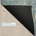 thumbnail image 6 of Addison Rugs Chantille Indoor/Outdoor Transitional Abstract Turquoise Machine Washable Rectangle Rug, 5' x 7'6", 6 of 8