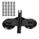 thumbnail image 1 of 50 placas de aislamiento de plástico para acuarios, separadores de pecera con ventosa y clip, color negro., 1 of 14