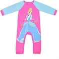 thumbnail image 5 of Cinderella Girls 3 Pack Long Sleeve Romper, Infant, 5 of 8