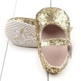 thumbnail image 3 of JINMGG Clearance Toddler Girl Soft Sole Crib Shoes Sequins Baby Shoes GD/11, 3 of 6