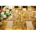 Touiyu Sparkly Gold Sequin Tablecloth Rectangle Glitter Table Linen 47x71inch Wedding Sequin ...