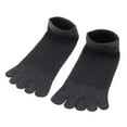 thumbnail image 4 of Calcetines tobilleros Colcomx de malla de algodón para hombre gris, 4 of 8