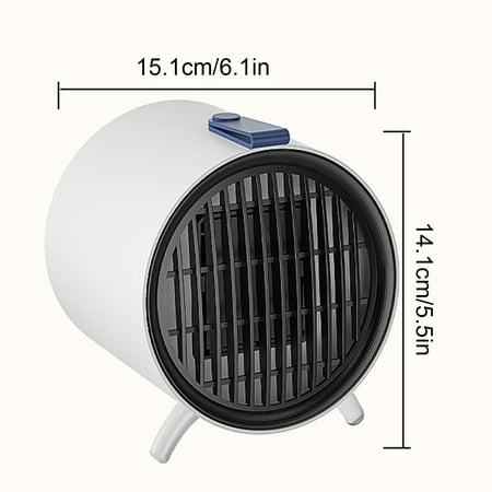 

BKFYDLS Furniture and Household Appliances Portable Electric Heaters Space Warmer Fan Blower Radiator Heating For Winter on Clearance