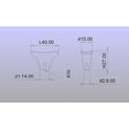thumbnail image 3 of richelieu bp722740 1-9/16 inch long rectangular cabinet knob from the expression collection, 3 of 3