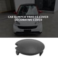 thumbnail image 2 of Car Front Rear Bumper Tow Hook Eye Coupler Trailer Cover Cap Plug 4518850122 C22A for Smart Fortwo 2007- 2013 2014 2015, 2 of 5